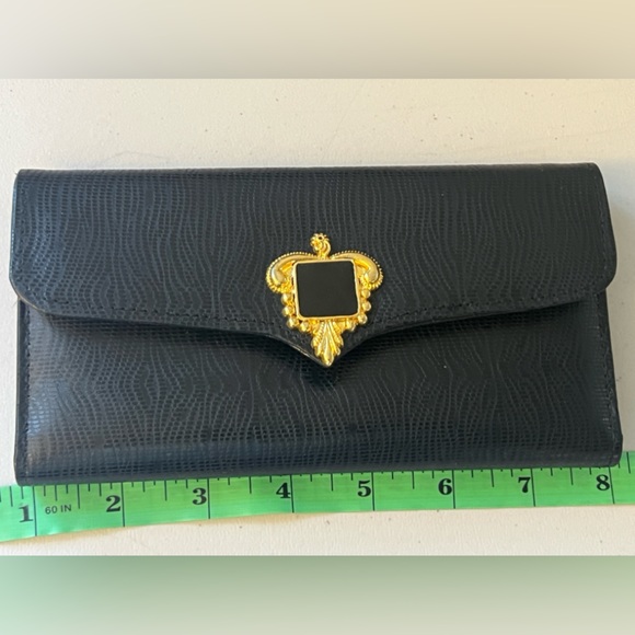 Oggi Domoni Cowhide wallets Gold detail - Picture 12 of 13